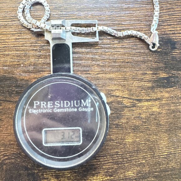 VTG Sterling Silver 925 Box Link Chain Necklace Lobster Clasp Size 17.5" Length - Picture 9 of 10